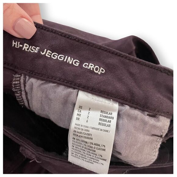 American Eagle Outfitters High Rise Jegging Crop - Picture 9 of 9